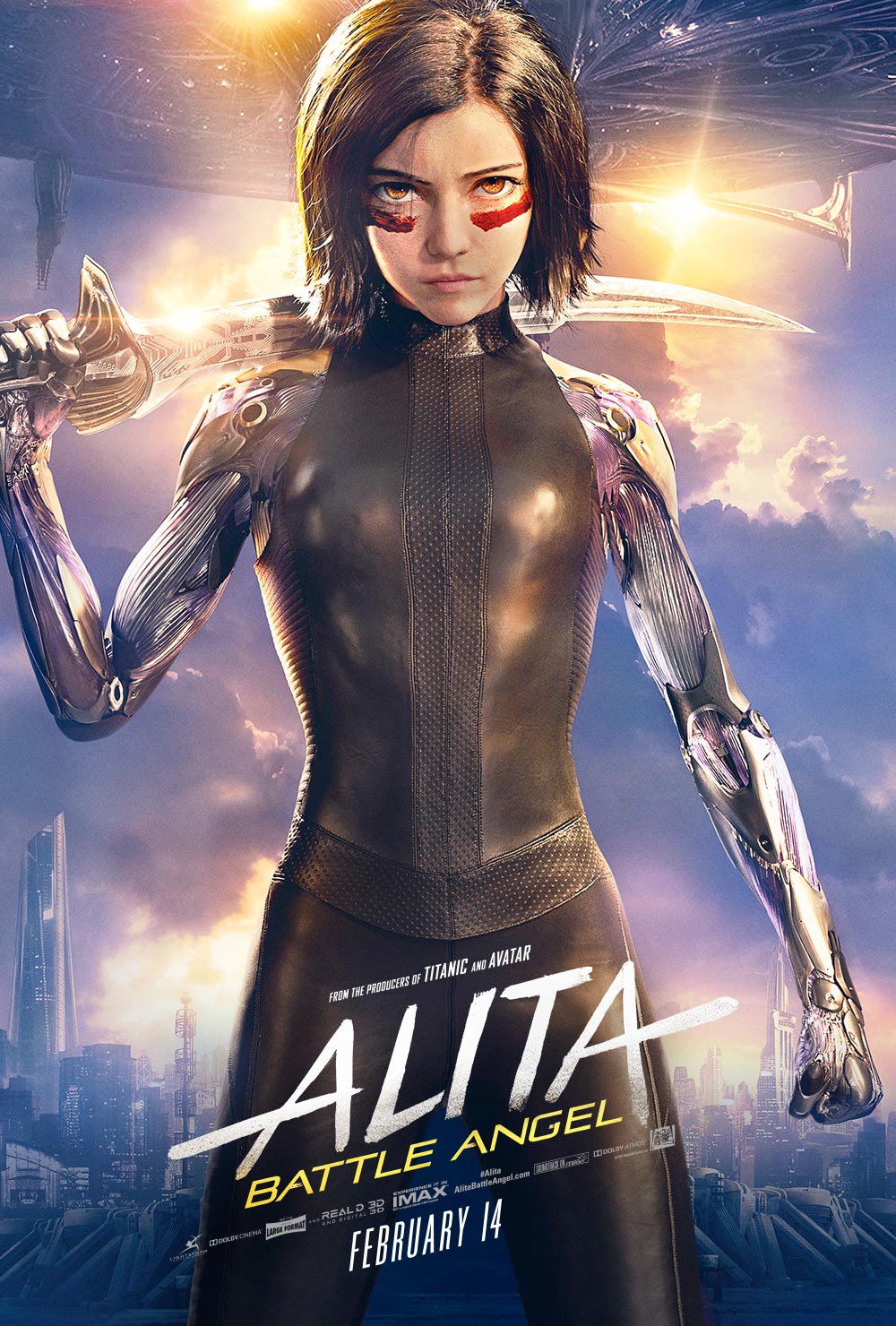 Alita: Battle Angel Movie Poster
